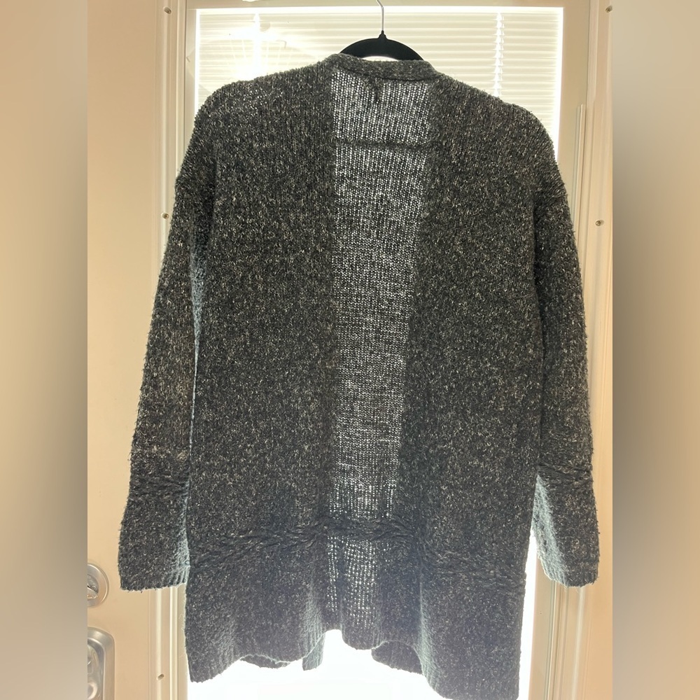 Blue Roxy Open Sweater Cardigan - Picture 3 of 3